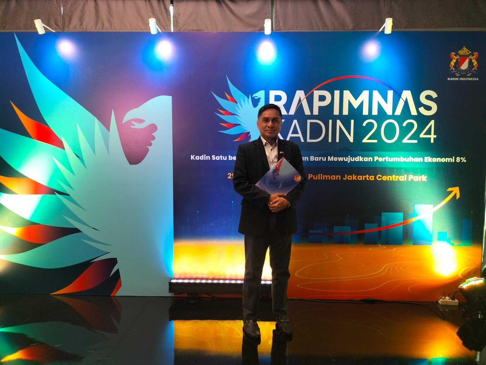 Direktur Utama TurkAseanCham Fauzan Zaman Hadir di Rapimnas Kadin 2024