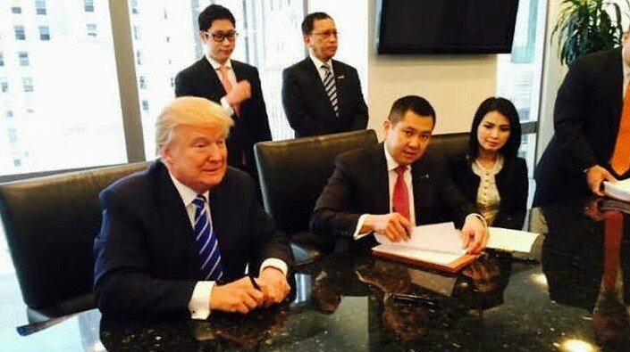 Gurita Mega Properti Kepunyaan Donald Trump di Indonesia