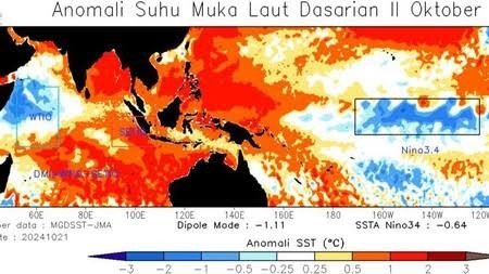 Ada Ancaman La Nina landa Indonesia. Begini Prediksi BMKG