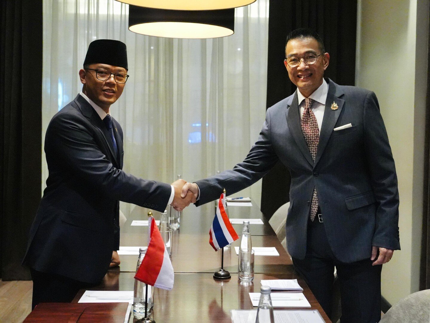 Bertemu di Kazan, Menlu RI Sugiono dan Menlu Thailand Sepakat Perkuat Hubungan Bilateral dan Regiona